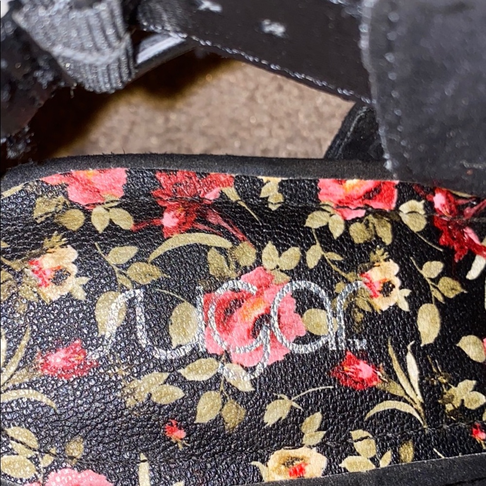 Sugar Black Open Toed Soft Booties Size 8.5 - image 6